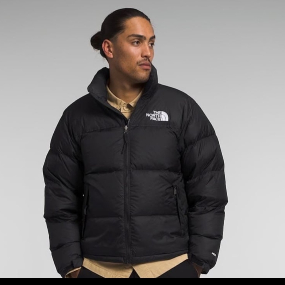 The North Face Black Puffer Jacket with Quilted Insulation